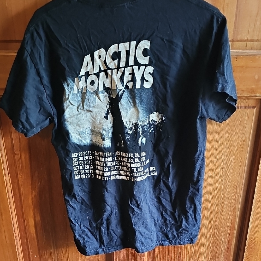 Gildan Black Arctic Monkeys Short Sleeve Tee